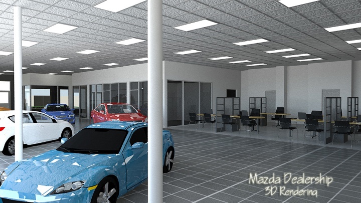Mazda, Dealership, RVD, Ryans Virtual Design, Architecture
